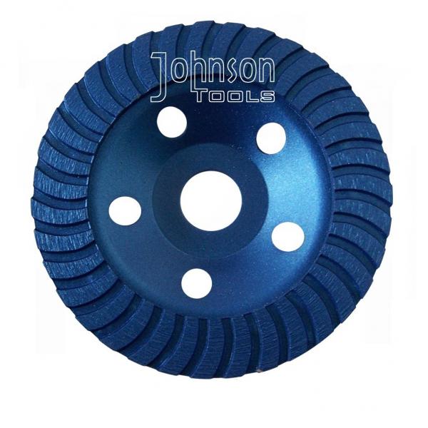 Quality Turbo Cup 5 Inch 125mm Diamond Grinding Disc For Stone With M14 Thread for sale