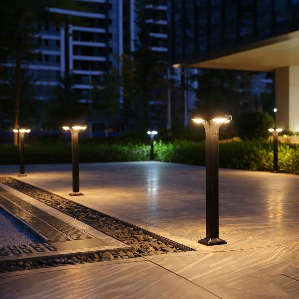 Quality CE Certified Square Landscape LED Solar Pathway Lights IP65 For Villas for sale