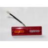 China Rectangle LED Motorcycle Tail Lights With USA CHIPS Led Chip Tube Design factory