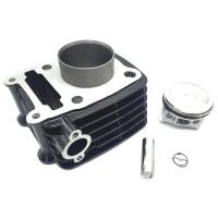 Quality Bajaj Discover 135 Motorcycle Engine Block Liner , Wimma Forged Cylinder Head for sale