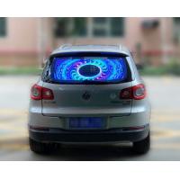 China Transparent Car Rear Window LED Display 9-36V Input Wireless Programmable factory