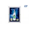China A0 Size Crystal LED Light Box , Clear Acrylic Magic Edge Lit Poster Frames Indoor factory