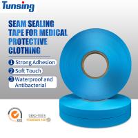 China PE Layer Heat Sealing Tape Blue Color 20mm Width For Medical Protective Clothing factory