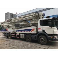 Quality 50Meter 309KW Cement Truck With Pump , Scania Concrete Truck Second Hand Diesel for sale