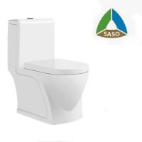 China SASO Approved Bathroom Sanitary Ware Flush Toilet One Piece Closet factory