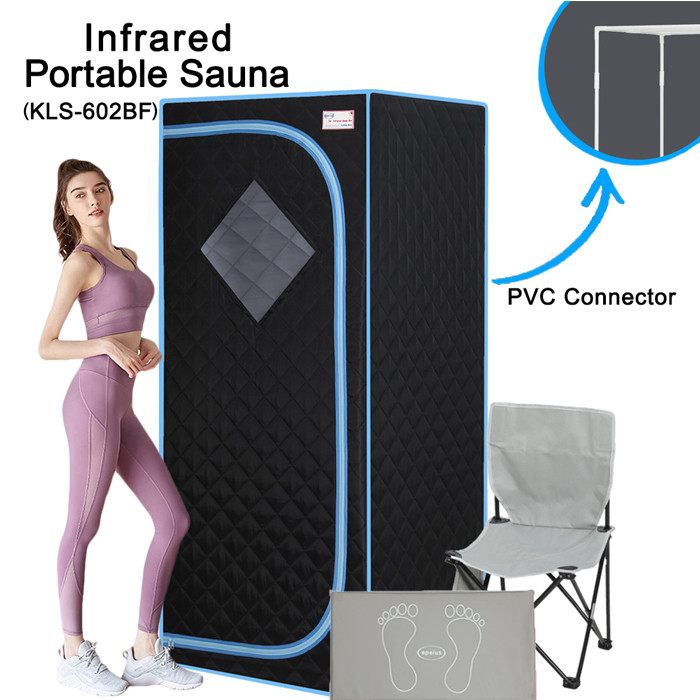 China Home Infrared Sauna Room Tent One Person Foldable Intelligent Control factory
