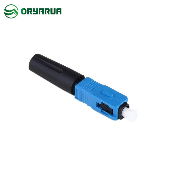 Quality H04 50mm Fiber Optic Quick Connectors SC UPC Connector For FTTH for sale