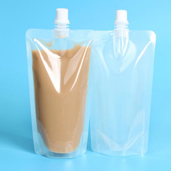 Quality Gravure Printing Stand Up Ziplock Bags Ziplock Stand Up Pouches With Spout for sale