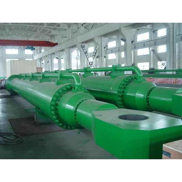 Quality Small Radial Gate Electric Big Hydraulic Cylinder Steel With Deep Hole for sale