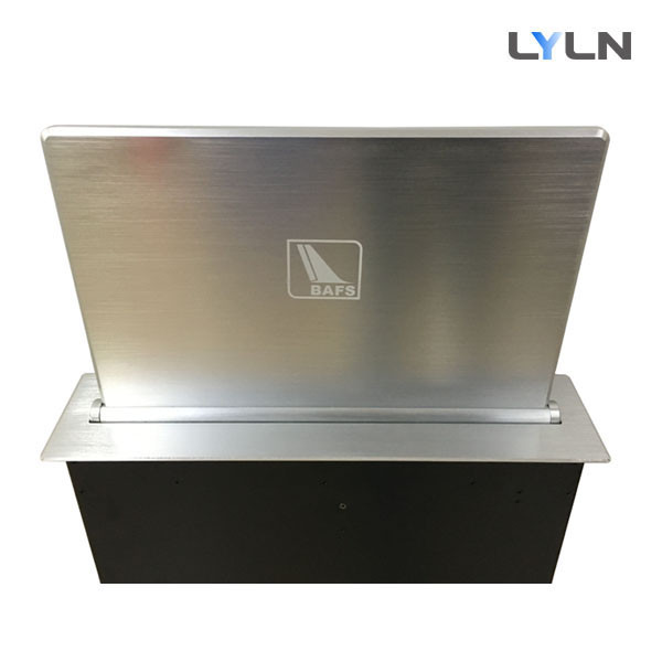 Quality Customized Size Motorized Retractable Monitor With Brushed Aluminum Material for sale