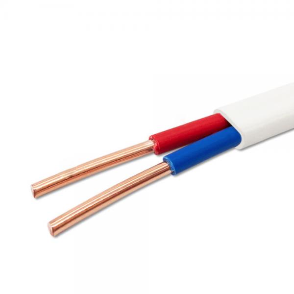 Quality 0.75m2 Two Core Power Flexible Electrical Cable Durable Flame Retardant for sale