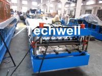 China PPGI / GI Roof Roll Forming Machine , Wall Panel Forming Machine Fully Automatic factory