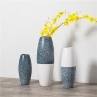 China Modern handmade ornament home decoration desktop flower vase craft elegant ceramic flower vase factory