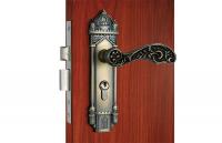 China Fire Proof Mortise Door Lock Antique Brass Privacy Mortise Lock factory