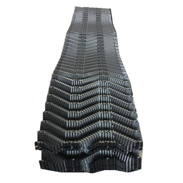Quality Black Blue PVC Cooling Tower Fill Pack Honeycomb Fill 500mm 0.32-0.6mm for sale