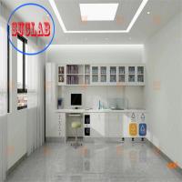 China Adjustable Shelves Three Section Slider Hospital Medical Cabinet Hong Kong factory