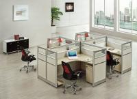 China Anti - Dirty School And Office Furniture Partitions , 6 Person Office Desk factory
