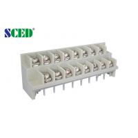 Quality Grey Double Level Terminal Block Barrier Connector 300V 7.62mm Pitch for sale