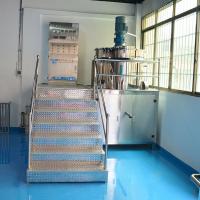 China 1000L electricity heating Liquid washing mixing agitator mixing vessel Shoe polish paint Mixing Machine factory