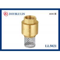 Quality BS2779 4 Inch Female Brass Spring Check Valves for sale