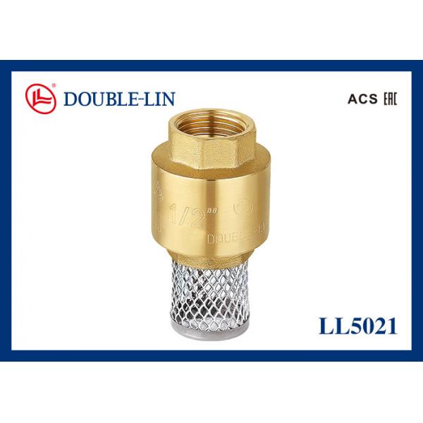 Quality BS2779 4 Inch Female Brass Spring Check Valves for sale