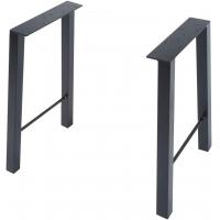 China 22 Inch Coffee Modern Metal Table Legs Contemporary Metal Dining Table Bases for sale