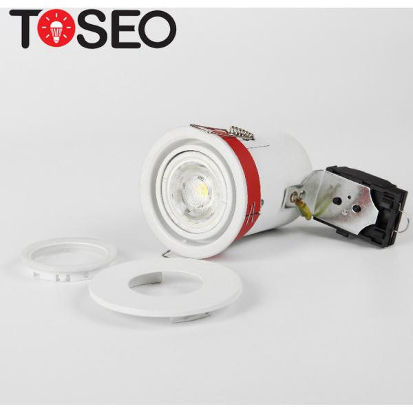 Quality White Recessed Fire Rated Downlights GU10 Die Casting Alu Ip65 for sale