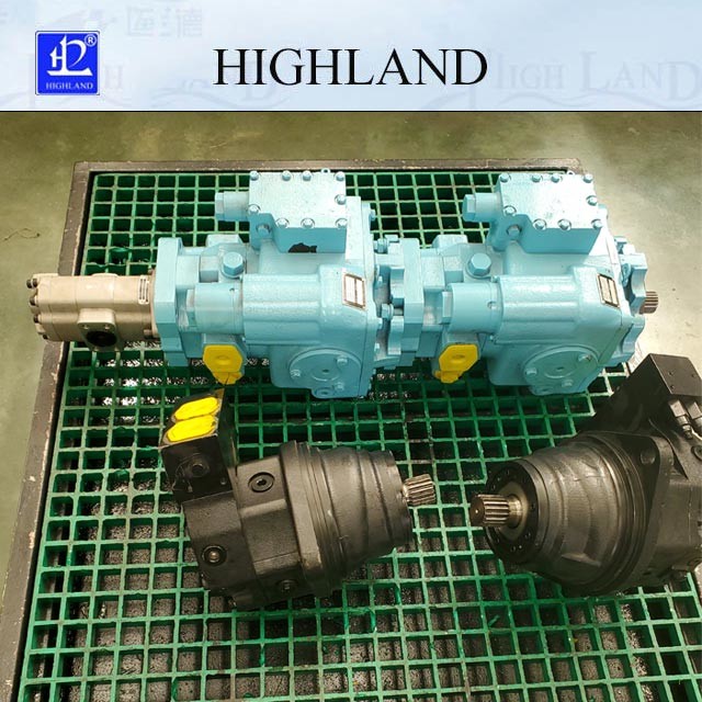 China Potato Harvester Agricultural Hydraulic Pump 35Mpa Axial Piston Variable Pump factory
