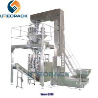 China 2 year warranty auto puffed plantain potato chips bag snack sachet filling weighing and packing machine with nitrogen factory