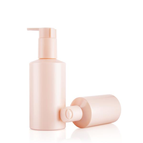 Quality 100ML 200ML Sustainable Cosmetic Bottles Pink For Body Lotion for sale