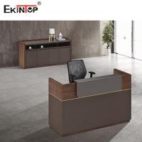 China Melamine Board Unique Office Desk Executive Classic Style SGS Certified factory