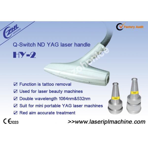 Quality Laser Handle Hy-2 For Tattll Removal With Double Wavelength for sale