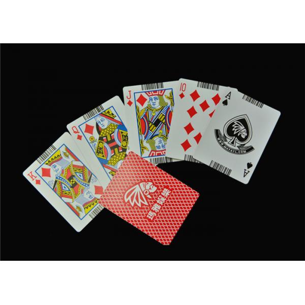 Quality Personalised Casino Playing Cards , Adult Party Game Gambling Poker Cards for sale
