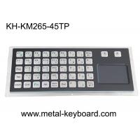 China PS/2 45keys 5VDC Panel Mount Metal Keyboard With Touchpad factory