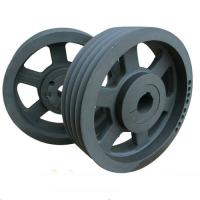China Black Casting V Belt Pulley Cast Iron GG25 Taper Bush Pulley factory