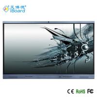 China IR LED Interactive Smart Board, 75'' Interactive Flat Panel For Education Camera Optional factory