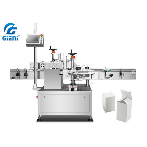 Quality Automatic 120PPM 90-210mm Box Labeling Machine Double Side Labeling for sale
