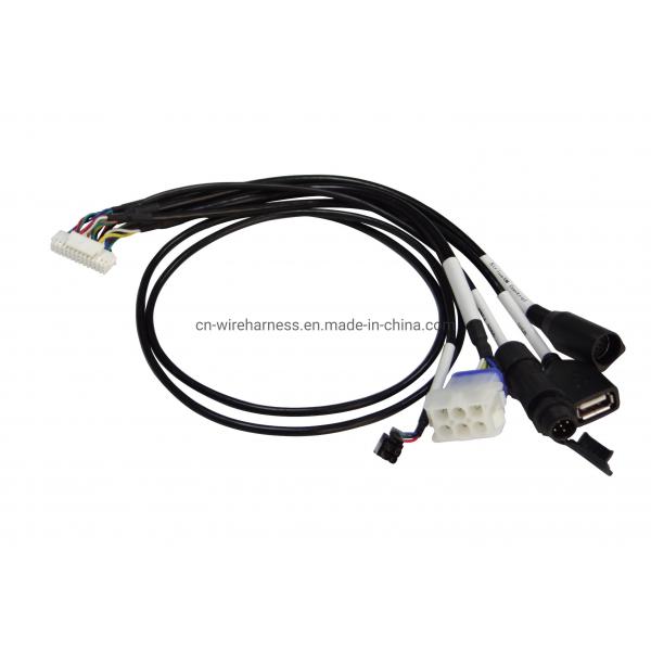 Quality Customized Automotive Electronic Waterproof Connector Wiring Harness for for sale