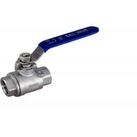 China Aohoy 304 316L Stainless Steel BSP NPT Pull Handle 2pc Female Thread Ball Valve For Water for sale