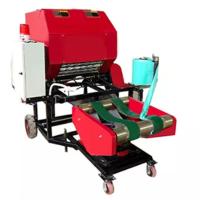 China Stretch Film Silage Wrapping Machine 15kw Alfalfa Grass Baler Machine for sale