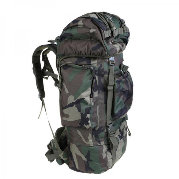 Quality 65L Military Camo Backpack Nylon Large Military Backpacks Waterproof 70*30*25CM for sale