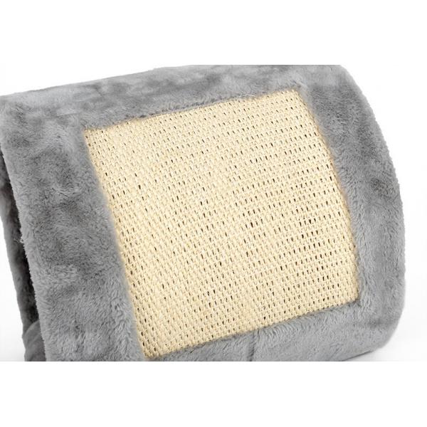 Quality Grey Color Pet Den Bed / Cat Scratcher Bed Large Size Weight 1.05kg With Mouse for sale