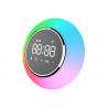 China Waterproof Wireless Bluetooth Alarm Clock With Speaker / USB Charger 4Ω 5W factory