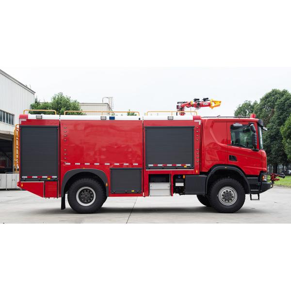Quality Scania 4X4 Airport Fire Fighting Truck Arfff Rapid Intervention Vehicle Price for sale