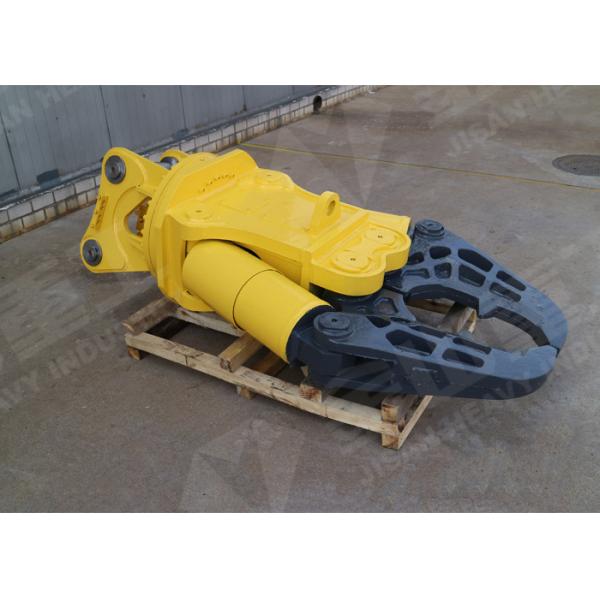 Quality Scrap Recycle Excavator Metal Stump Shears Steel Cutter For Volvo EC210 for sale
