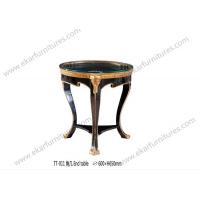 China Vintage Classic Round Glass Top End Table TT-011 factory