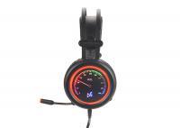 China High End LED Gaming Headphones Noise Cancelling Gaming Headset Fashionable Design factory