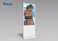 China Aluminium Touch Screen Advertising Displays 49 Inch LCD Advertising Display Screen factory