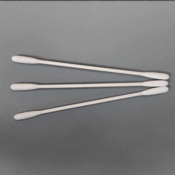 Quality Lint Free Long Fiber Industrial Cleanroom Swabs Absorbent Makeup Cotton Buds for sale