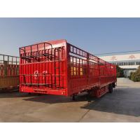 China 3 Axle Stake Cargo Trailer 60T/80T Fence Semi-Trailer Trailer factory